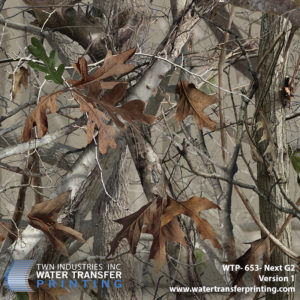 Next Camo G2™ is the widest format traditional leaf and limb camouflage on the market. This pattern features a well-balanced mix of non-directional elements which allow it to perform in a wider range of terrain and disguise the obvious repeat present in many vertical camouflage patterns.